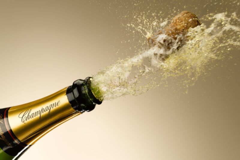 When it comes to keeping the fizz in your champagne, bottle size matters