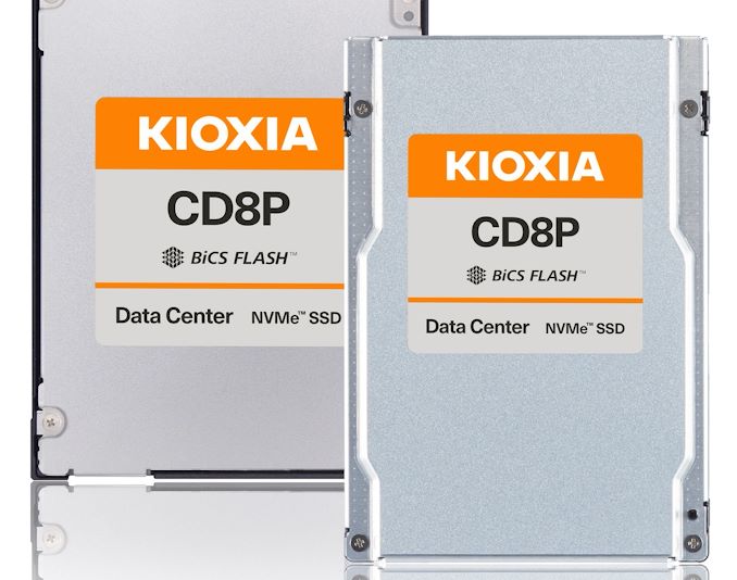 Kioxia’s CD8P SSD Unveiled: Up to 30.72 TB, PCI 5.0 x4 Interface