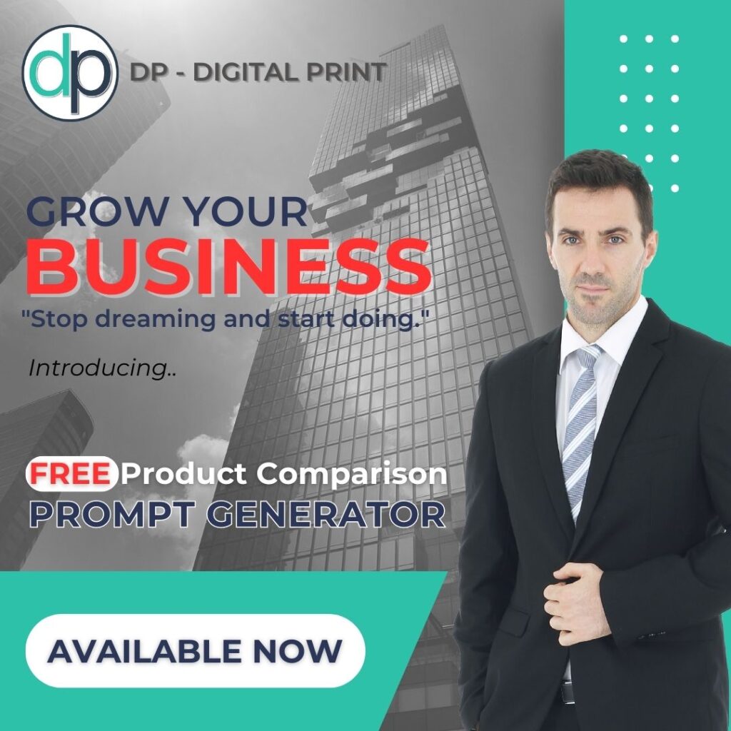 Products Feature Comparison for Chat GPT
