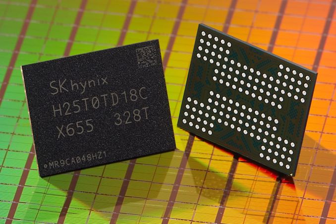 SK Hynix Shows Off 321-Layer 3D TLC NAND Device