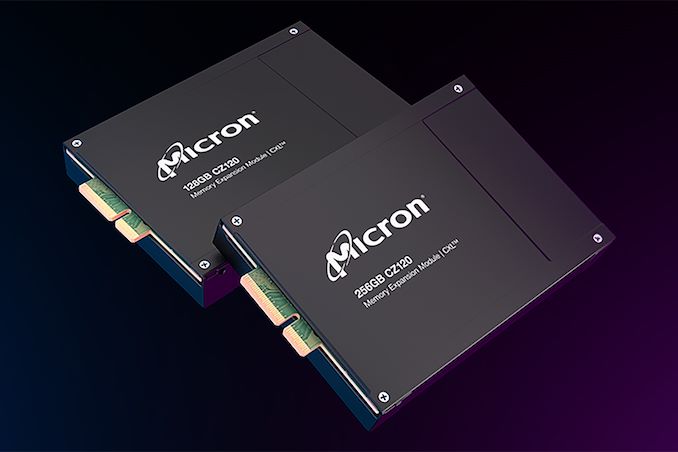 Micron’s CZ120 CXL Memory Expansion Modules Unveiled: 128GB and 256GB