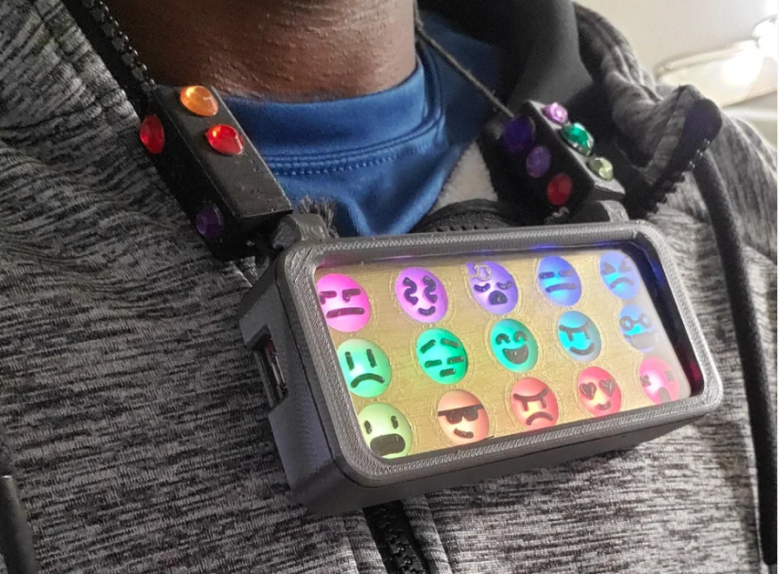 Wearable Light Display #WearableWednesday