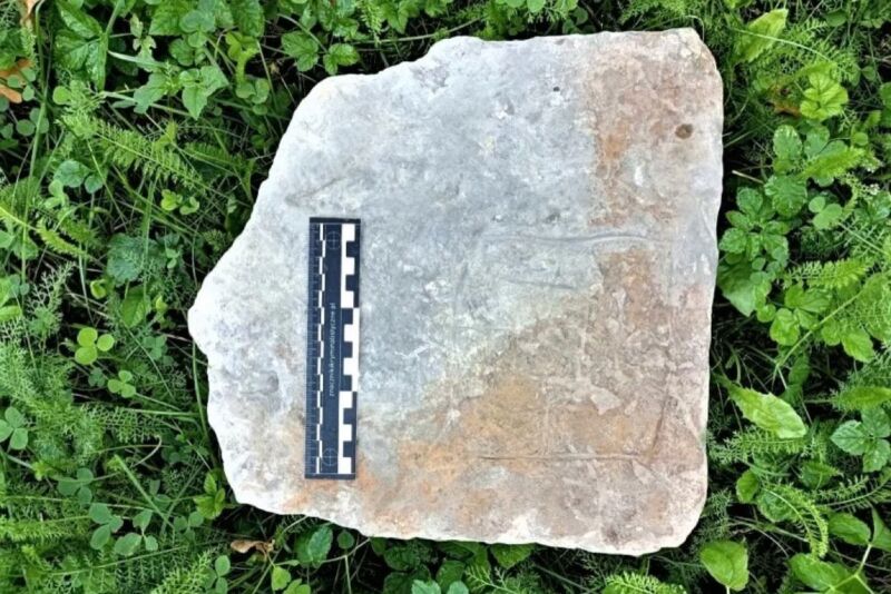 Archaeologists find 500-year-old board game carved in ruins of Polish castle