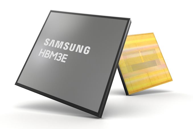 Samsung Announces ‘Shinebolt’ HBM3E Memory: HBM Hits 36GB Stacks at 9.8 Gbps