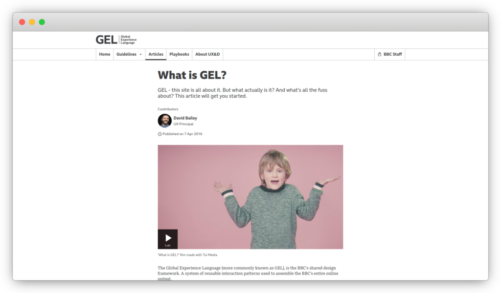 Designing Web Design Documentation