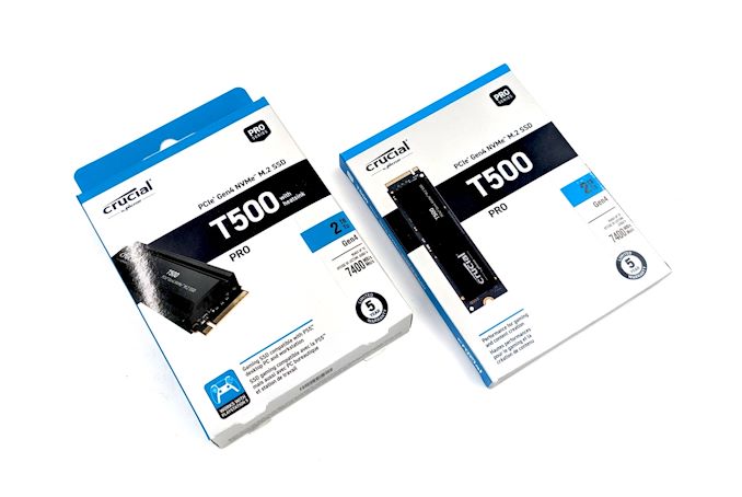 Crucial T500 Gen4 NVMe SSD: New Flagship Melds Micron 232L 3D TLC and Phison E25