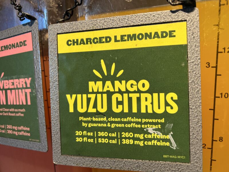 Man dies on way home from Panera after having three “charged” lemonades