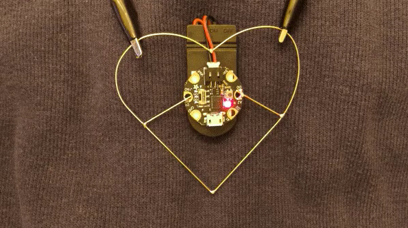 Beginner Projects: A Circuit Pendant #WearableWednesday