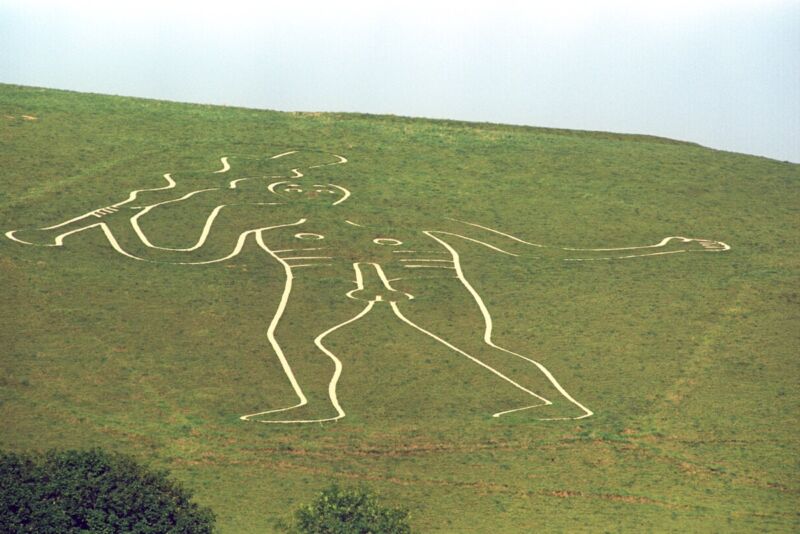 Cerne Abbas Giant is a depiction of Hercules