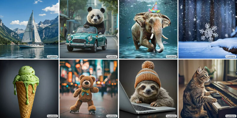 Google’s latest AI video generator can render cute animals in implausible situations