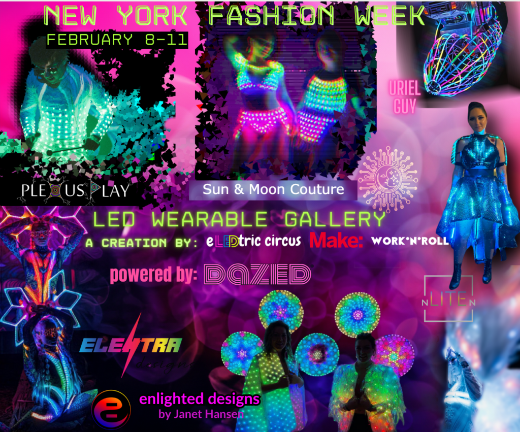 LED Wearable Gallery by Dazed