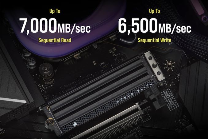Corsair Launches MP600 Elite: Inexpensive Phison E27T-Based Drives