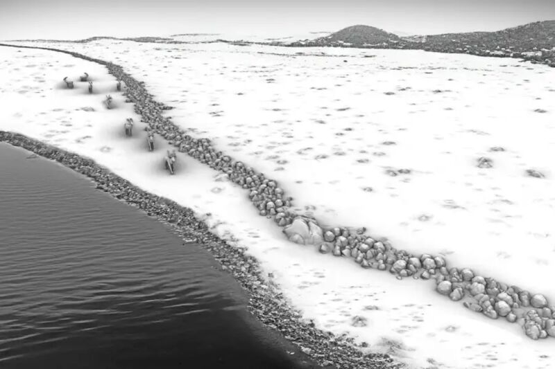 Scientists found a Stone Age megastructure submerged in the Baltic Sea
