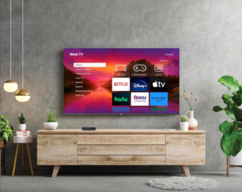 Roku has patented a way to show ads over anything you plug into your TV