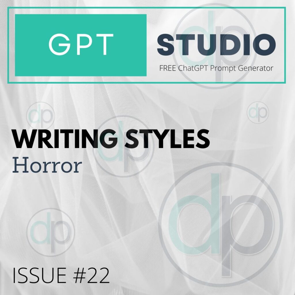 Mastering Horror Writing with ChatGPT