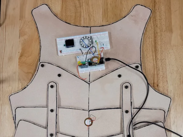 Data Logging Armor for Live Action Role Playing Games #WearableWednesday