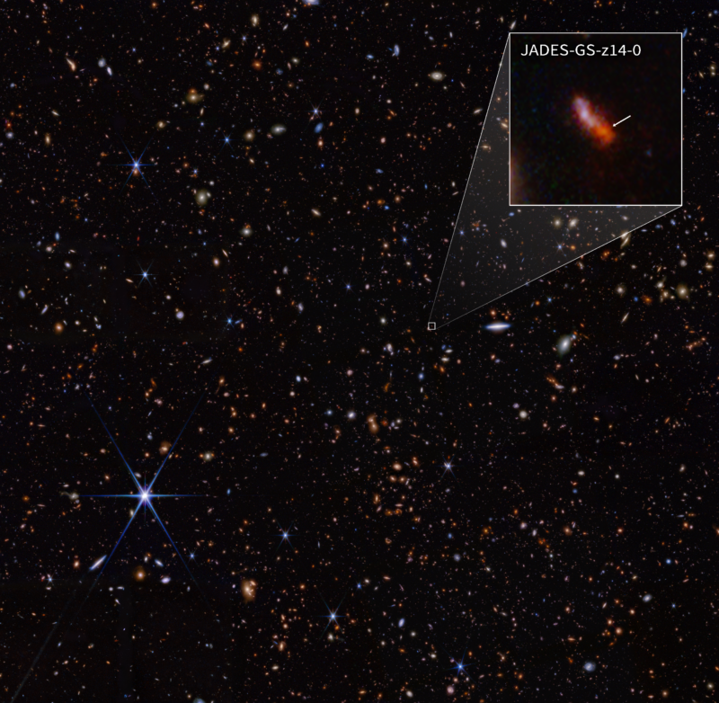 Daily Telescope: The most distant galaxy found so far is a total surprise