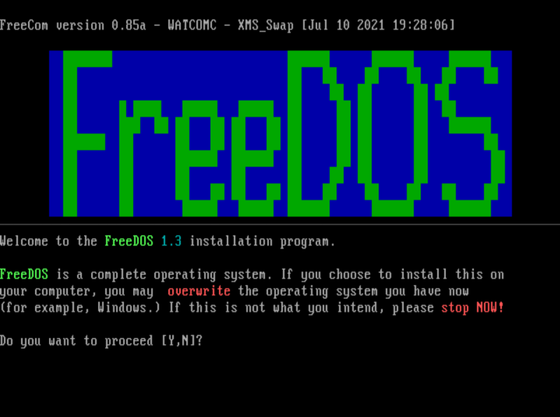 30 years later, FreeDOS is still keeping the dream of the command prompt alive