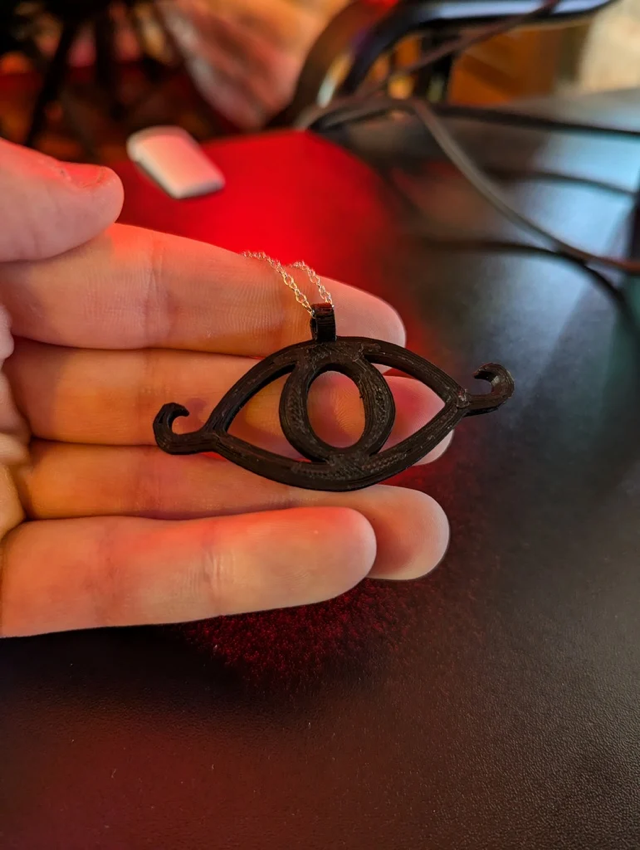 Zelda Sheikah Eye Pendant