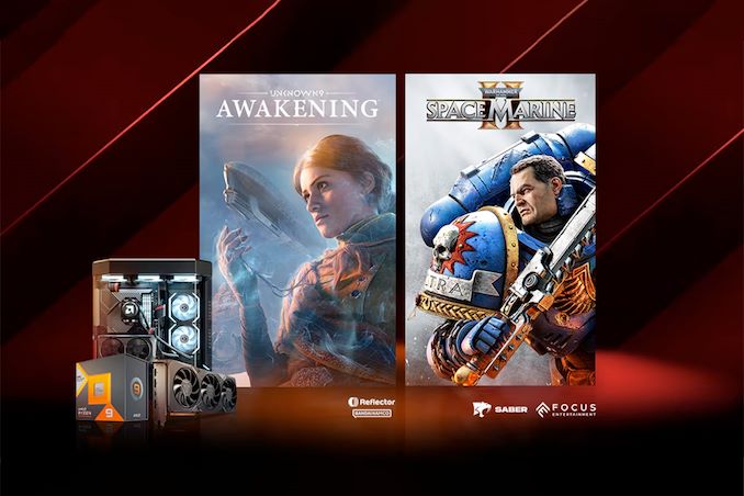 AMD Launches New Ryzen & Radeon Gaming Bundle: Warhammer 40,000: Space Marine 2 and Unknown 9: Awakening