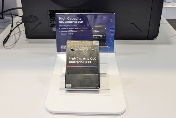 Western Digital Teases 128 TB Enterprise SSD: BiCS8 3D QLC for AI Workloads