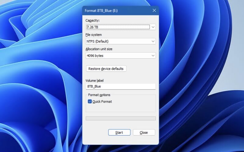 New Windows 11 build removes ancient, arbitrary 32GB size limit for FAT32 disks