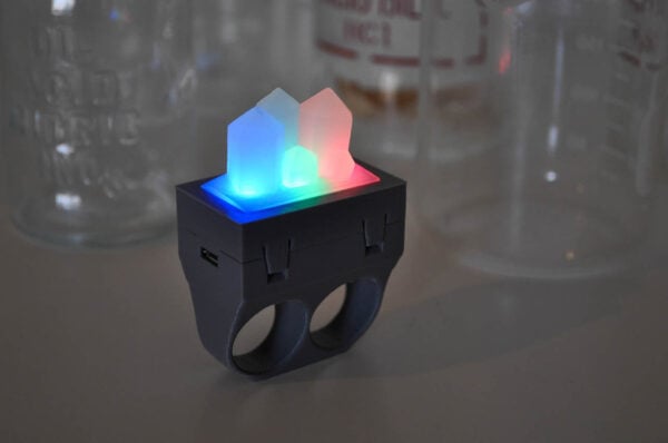 Crystal Glow Knuckles #WearableWednesday