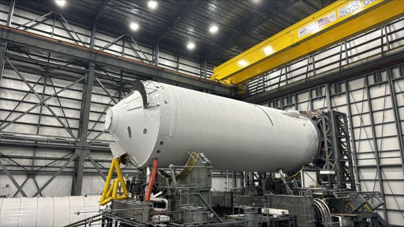 The New Glenn rocket’s second stage set to roll to the launch pad on Monday