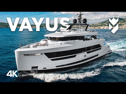 “VAYUS” – The Explorer Yacht with BEYOND TRANSATLANTIC range!