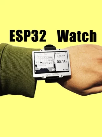 DIY ESP32 Wearable: DRM Watch 3 #WearableWednesday