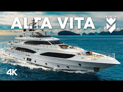 “ALTAVITA” – The Majesty 125 Superyacht For Sale with a SURPRISING History!