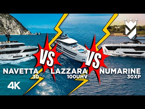 Navetta 30, Numarine 30, or Lazzara 100…which would YOU choose?