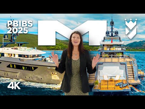 Helipad and Airplane on Explorer Yacht “M”!!!! Palm Beach Boat Show Special