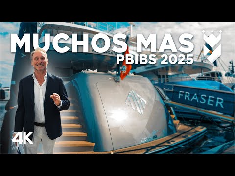 MUCHOS MAS  – One of the Greatest Yachts at the Palm Beach Yacht Show!