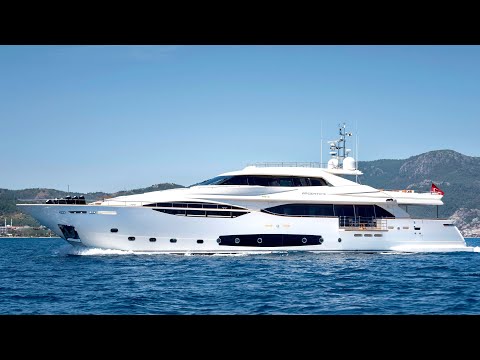 $10 Million Superyacht Tour : 2013 Ferretti Custom Line 124
