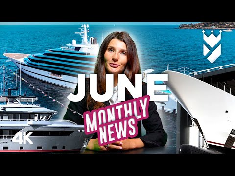 A Ferrari Yacht??? and some incredible Superyacht launches in The Netherlands and Italy.