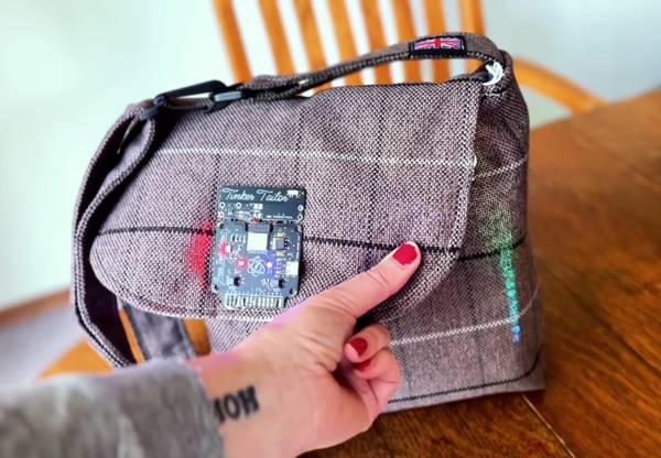A Secret Button for Your Bag! #WearableWednesday