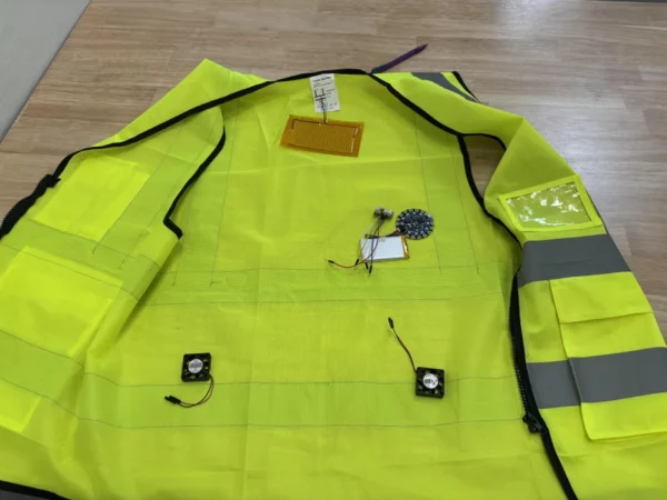 Smart Vest for Outdoor Workers Powered By Circuit Playground #WearableWednesday