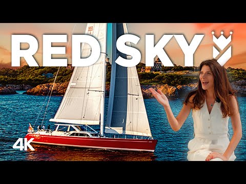 “Red Sky”. “YOU will break before this yacht does!” – Swan 100 For sale Walkthrough video.