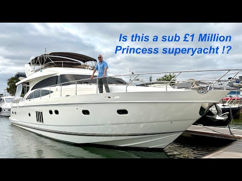 £945,000 Yacht Tour : 2009 Princess 21M