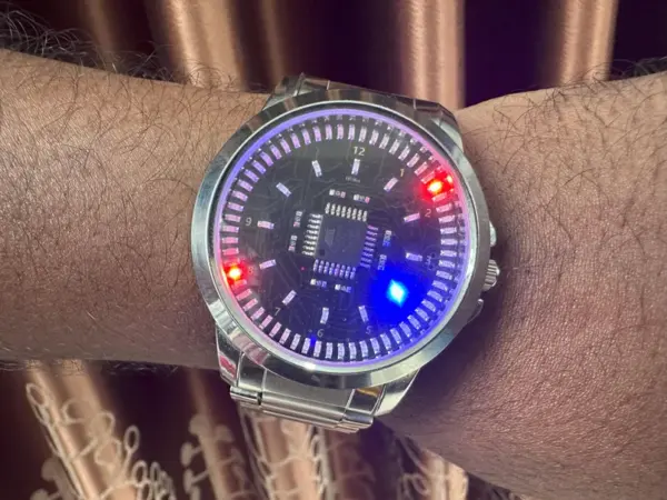LumiDial: 72 LED Wristwatch #WearableWednesday