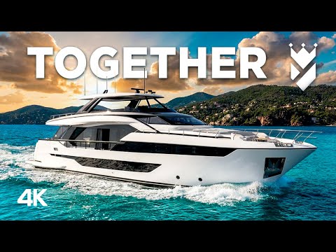 Ferretti 940 TOGETHER – The First of the New Model Available for Sale | Yacht Tour