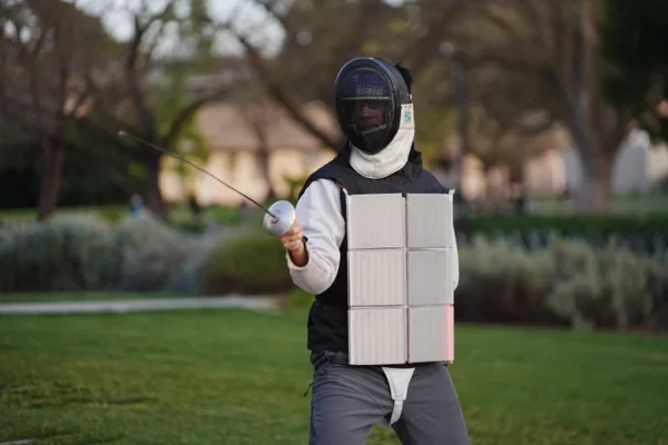 A Smart Fencing Jacket with Circuit Playground #WearableWednesday