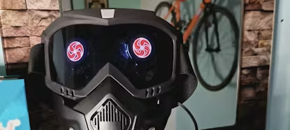 Sharingan Mask: Awakening in the Dark #WearableWednesday #Naruto