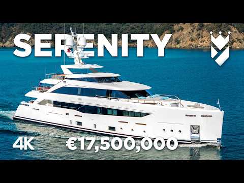 Inside SERENITY: Stunning 42m Mondo Marine Yacht Tour