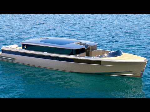£1.85 Million Superyacht Tender : Falcon 9 Metre Limousine