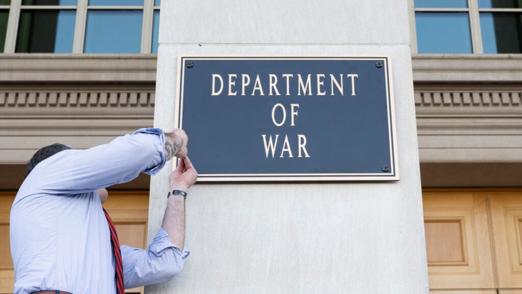 Pentagon formally requests name change to War Department, setting up fight with Dems