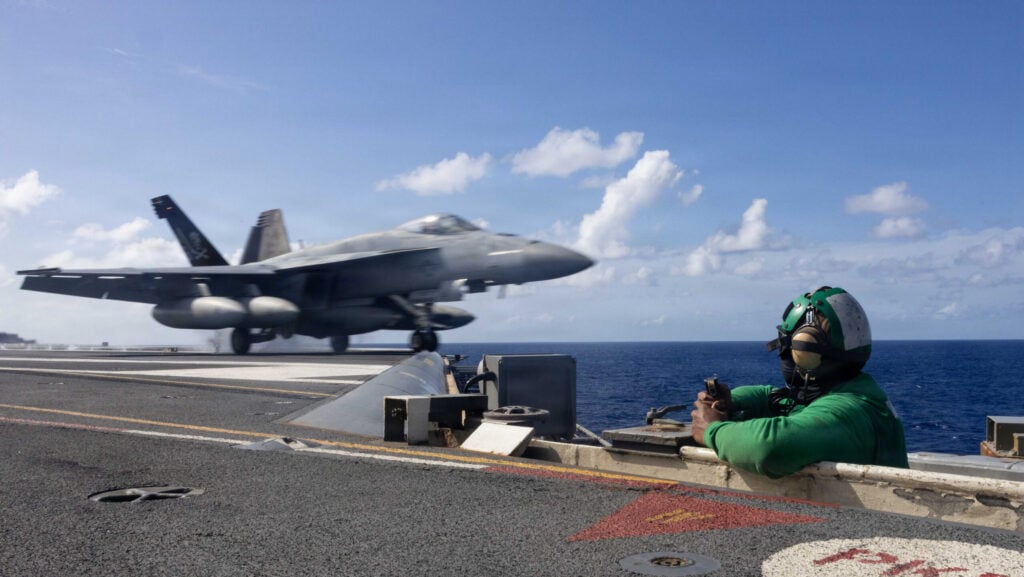 Three carriers operate in Middle East for first time since 2003: CENTCOM