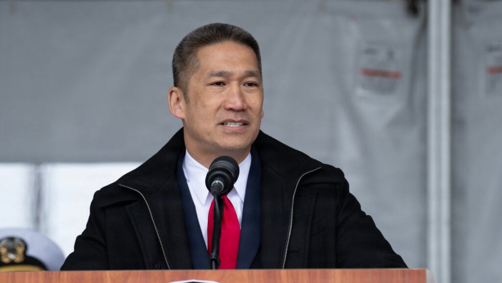 Cao says industry needs to ‘move forward’ in first speech as acting SecNav