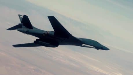 AGM-183 ARRW Shown on B-1B Bomber for the First Time